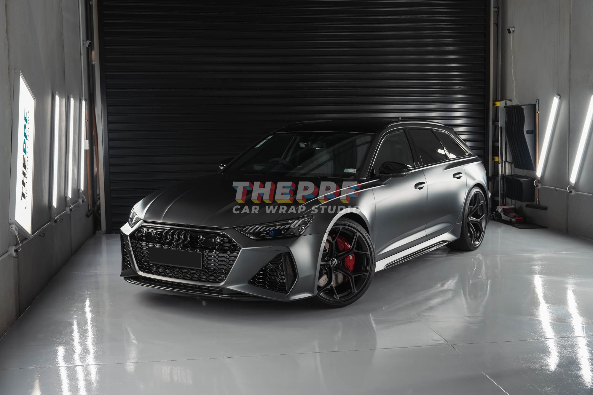 the ppf audi rs6 car paint protection film wrap auckland