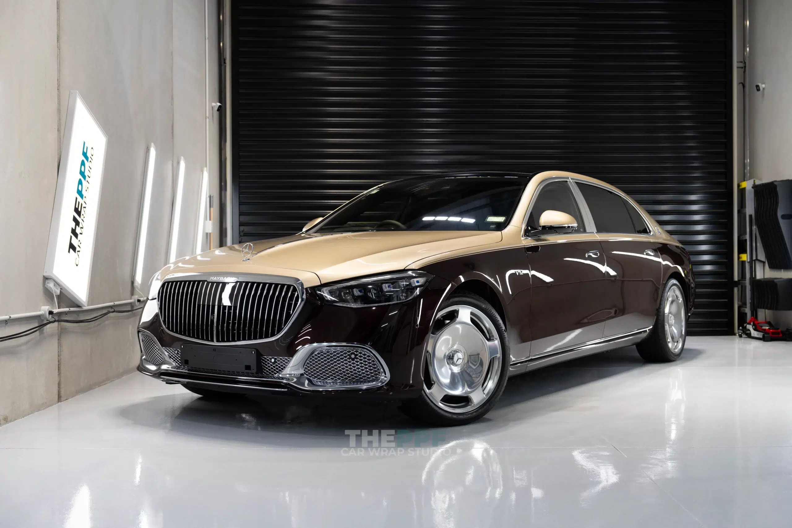 colour-wrapping-the-ppf-mercedes-maybach-car-paint-protection-wrap-auckland